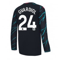 Manchester City Josko Gvardiol #24 Replica Third Shirt 2023-24 Long Sleeve